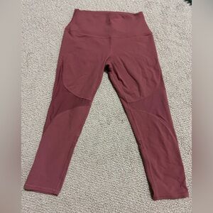 ALO SIZE M mesh leggings